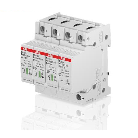 2CTB803973R1200 – CB chống sét ABB OVRT2-T3 3N20-275 P QS 3P+N 20kA