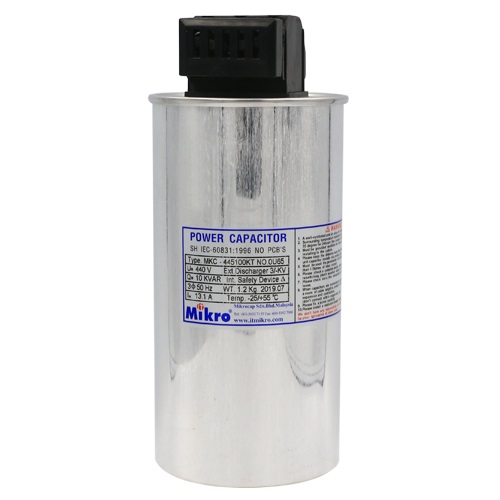 Tụ bù Mikro MKC-445500KT 50kVAr 3 Pha 440V (tụ khô)